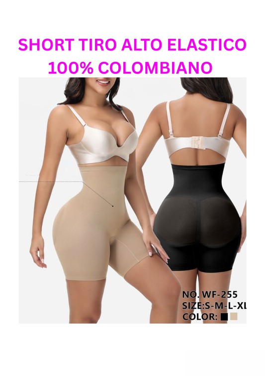 Short/Faja Moldeadora de Cintura Alta – Control Inmediato del Abdomen