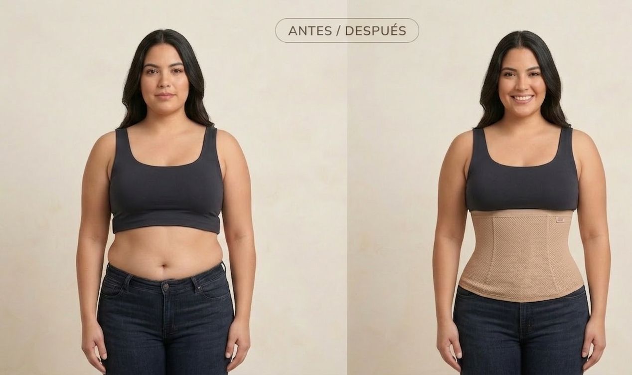 Short/Faja Moldeadora de Cintura Alta – Control Inmediato del Abdomen